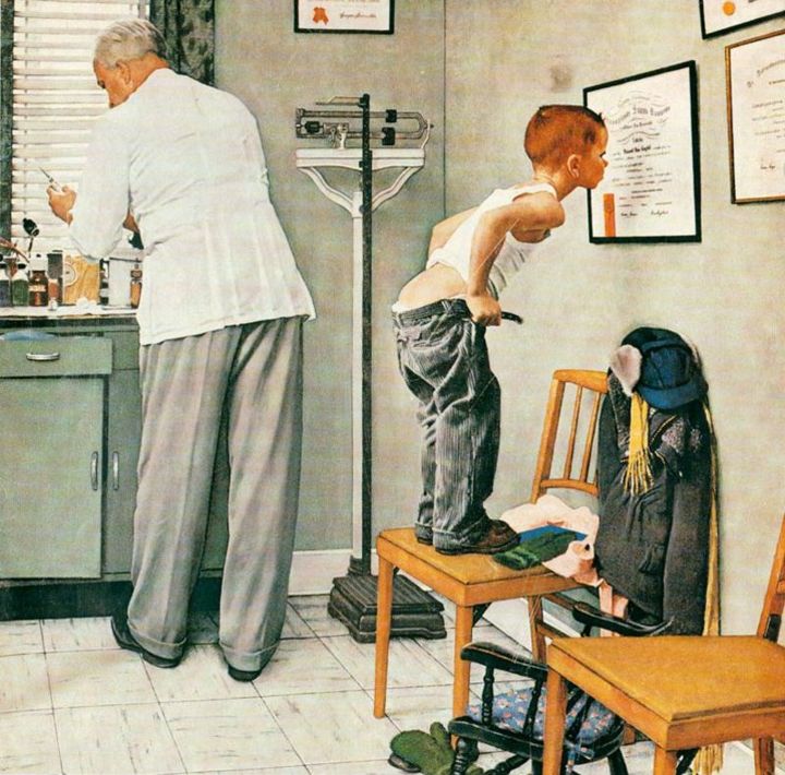 rockwell-before-the-shot-1958.jpg